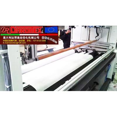 印染整机械与设备与工业机器人 无纺布对折打卷机广东湖北河南河北图片_高清图_细节图解析——意大利达劳逸纺织机械公司染整机械